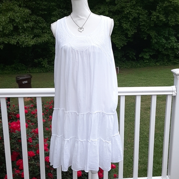 Kylozlyn Dresses & Skirts - Flowing Linen 100% Cotton layered dress